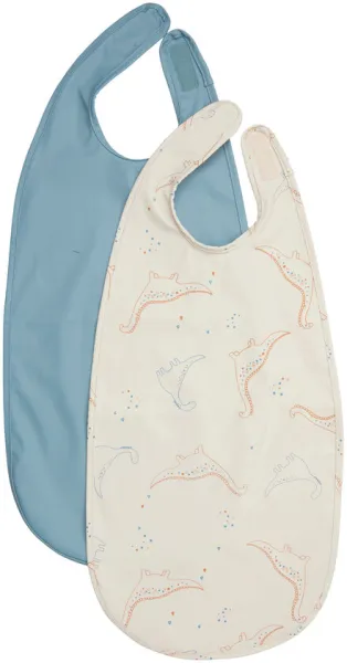 Lång haklapp PU (2 stycken) - 419 - EN STORLEK